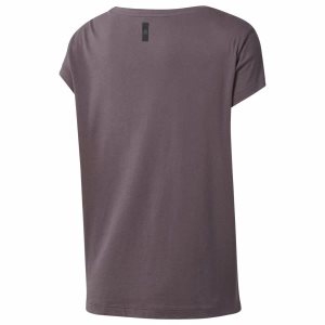 Reebok GS Training Supply Easy T Shirt Damen - Grau - DE 937-OLB